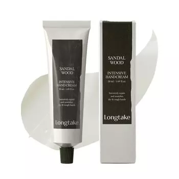 LONGTAKE Official Hand Cream Sandalwood Intensive Hand Cream 50 мл Корейская косметика Аромат сандалового дерева Увлажняющий Веганский Женский Мужской Подарок
