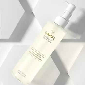 LOOBEE Signal Light Cleansing Oil 200 мл, Средство для снятия макияжа, Увлажняющий, Увлажнение, Корейская косметика, Kbeauty, образец