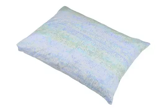 loofah pillow blue синий