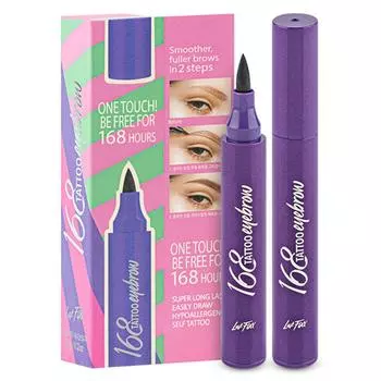 Look 168 Tattoo Eyebrow 3.5g, dark brown, 1 piece