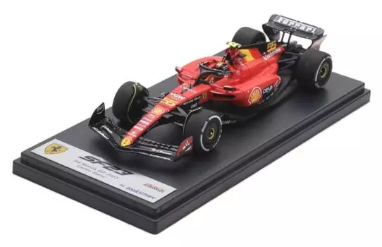 Looksmart Scuderia Ferrari 2023 F1 Гран-при Италии в Монце, 3-е место, Сайнс-младший, готовый продукт 1/43 SF-23 #55 C.
