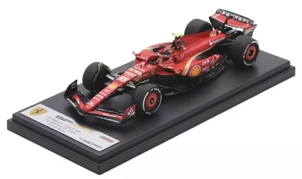 Looksmart Scuderia Ferrari 2024 F1 Bahrain GP 3 место Сайнс Завершенный продукт 1/43 SF-24 #55 C.