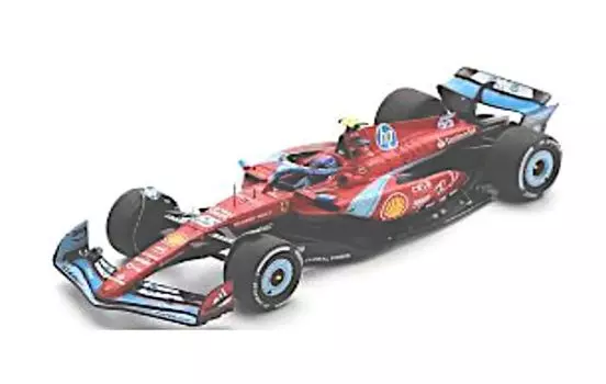 Looksmart Scuderia Ferrari 2024 F1 Miami GP 5 место Сайнс Завершенный продукт 1/43 SF-24 #55 C.