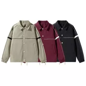Loose Lapel Men s Jacket, Spring and Autumn New High-end Korean Version of The Trend Ruffian Handsome Men s Top S