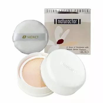Loose Powder Silky Lucent Powder 41 Natural with special puff 25g (Finishing Powder Transparent Shiny) [Naturactor]