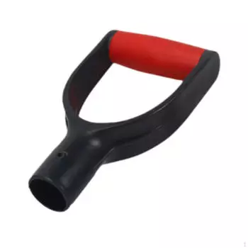 Лопата D-образная рукоятка Аксессуары для копания Инструмент для граблей Премиум Удобство Прочность Снег Red Black