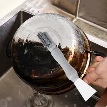 Лопата для чистки кухни, прочная шпатлевка для плит, бытовая плита