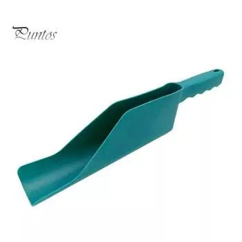 Лопата для чистки прочная пластиковая эргономичная ручка садовая лопата для очистки желоба на крыше для домашнего двора на открытом воздухе темно-зеленого