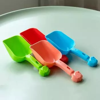 Лопата для корма для домашних животных Прочная конструкция Высокая прочность ABS Не содержит BPA Корм для домашних животных Лопатка Корм для домашних животных