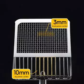 Лопата для кошачьего туалета из нержавеющей стали с деревянной ручкой, легко ржавеет, моется, совок для кошачьего туалета, инструмент для чистки кошачьего туалета