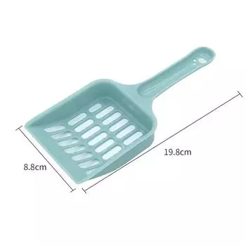 Лопата для кошачьего туалета Лопата для кошачьего дерьма Чистящие средства для кошек Лопата для кошачьего туалета Лопата с большим отверстием Лопата для кошачьего дерьма синий