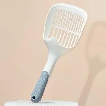 Лопата для кошек, простая 3D-лопатка для кошачьего туалета, дизайн для котят белый