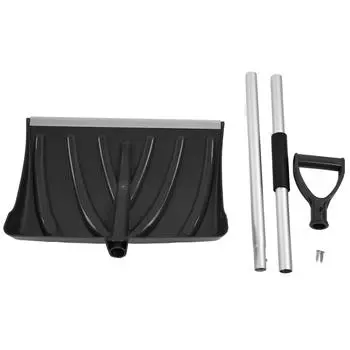 Лопата для снега Съемный снегоочиститель из алюминиевого сплава Портативный наружный снегоочиститель для дробленого льда