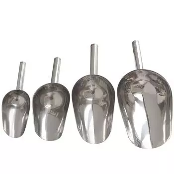 Лопата из нержавеющей стали, ювелирные изделия, жемчужная, липа, нефритовая лопата, домашняя лопата, многоцелевая лопата для льда, пищевая лопатка, ложка, домашний кухонный инструмент