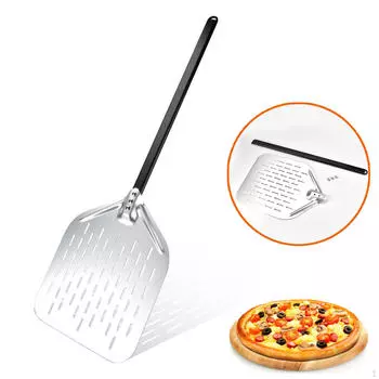 Лопатка для пиццы с ручкой, металлическая для ресторана