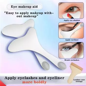 Лопатка для тонера из нержавеющей стали, двухсторонняя косметическая ложка для крема, инструмент для смешивания основы, подводка для глаз, помощник для макияжа as the picture