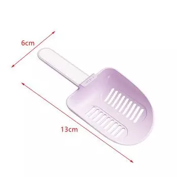 Лопатка для ванны для хомяка Лопатка для купания с песком Инструмент для чистки мелких домашних животных Маленький совок для экскрементов Аксессуары для чистки клеток фиолетовый