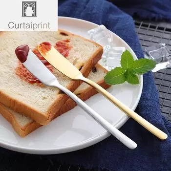 Лопатка из нержавеющей стали для масла, сыра, десерта, джема, столовые приборы для крема, мармелада, тостов, хлеба, намазка для масла серебряный