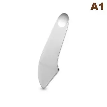 Лопатка из нержавеющей стали для тонального крема, маски и крема для глаз, многофункциональный набор инструментов для скребков для лица из металла для красоты и ухода за кожей