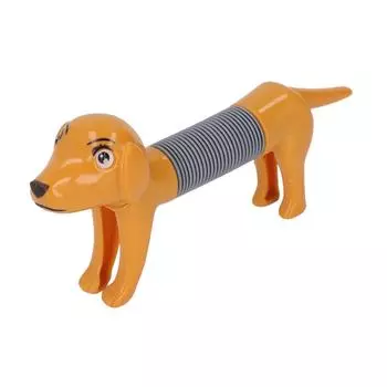 Лопающаяся трубка Fidget Toy Dog Design красочная гибкая растягивающаяся трубка для детей темный хаки темные хаки