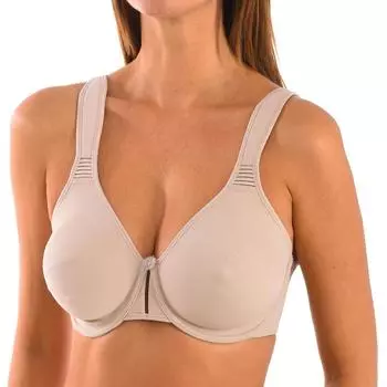 LOREA женский бюстгальтер на косточках из микрофибры 105 COPA D коричневый