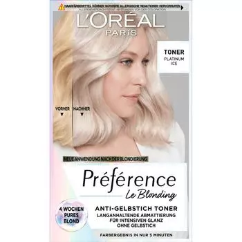 LOREAL Preference Hair Dye 01 Platinum Ice 1ea
