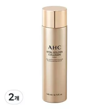 Лосьон AHC Vital Golden Collagen, 2 шт., 140 мл Популярная корейская косметика