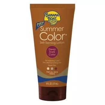 Лосьон для автозагара Banana Boat Summer Color Deep Dark 177 мл для всех тонов кожи, 1 упаковка