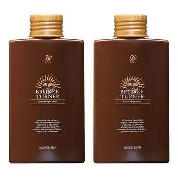 Лосьон для автозагара Bronze Turner 150 мл, набор из 2 гелей для загара, просто нанесите и получите загар