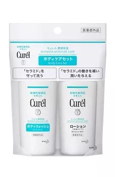 Лосьон для душа Kao Curel Body Wash Lotion 45 мл Лосьон также можно использовать для [Пробного набора] и (Тело + 45мл) (Могут ли младенцы)