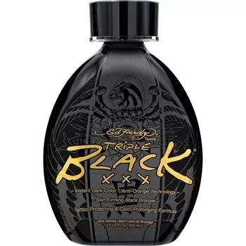 Лосьон для мгновенного загара Ed Hardy Black XXX Dark Color, 400 мл, 1 шт.