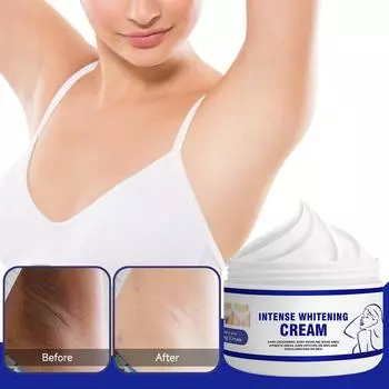 Лосьон для отбеливания и приватного осветления подмышек и внутренней поверхности бедер, универсальный осветляющий и увлажняющий крем для всего тела One Size синий