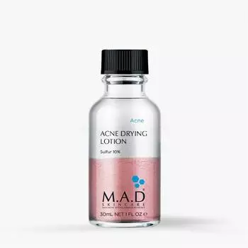 Лосьон для подсушивания прыщей Mad Skin Care [проблемные места], 1 шт.