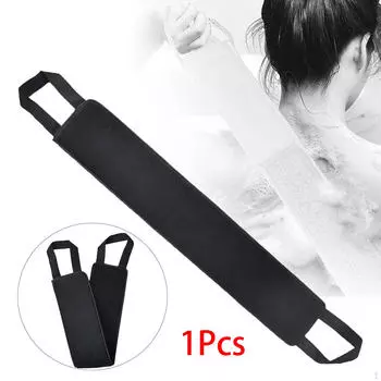 Лосьон для спины 32x4,33 дюйма, аксессуары для автозагара, изысканно сшитые, с двумя удобными ручками чёрный