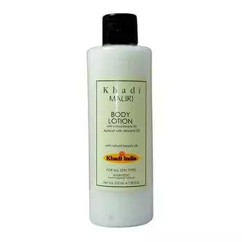 Лосьон для тела с Абрикосовым и Миндальным маслами (210 мл), Body Lotion, Khadi Mauri