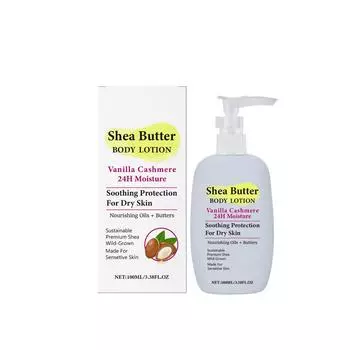 Лосьон для тела с маслом ши, увлажняющий, питательный и разглаживающий кожу тела, увлажняющий лосьон для всего тела One Size