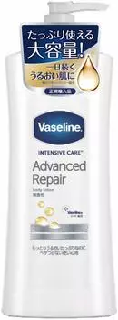Лосьон для тела Vaseline Advanced Repair без запаха, с дозатором, 400 мл, набор из 4 шт. [Unilever]