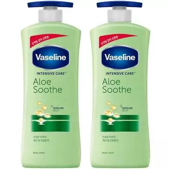 Лосьон для тела Vaseline Intension Aloe Sud, 400 мл, 2 корейских косметических средства