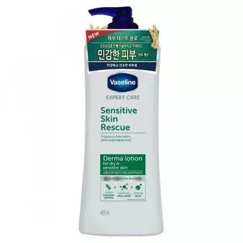 Лосьон для тела Vaseline Sensitive Skin Rescue Derma 400 мл