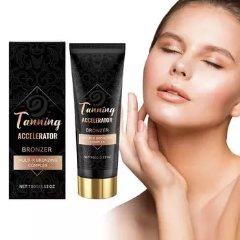 Лосьон для темного загара | Улучшенный автозагар для тела и ускоритель загара | Мгновенный бронзатор и усилитель загара | Крем для загара | Для солярия и солнца One Size