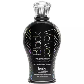 Лосьон для загара Devoted Creations Black Velvet, 1 упаковка, 362 мл