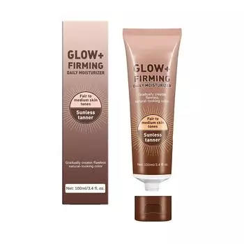 Лосьон для загара длительного действия Sunless Tanning Lotion Natural Facting For Bronzer Glow Sunless Tanner 100 мл One Size