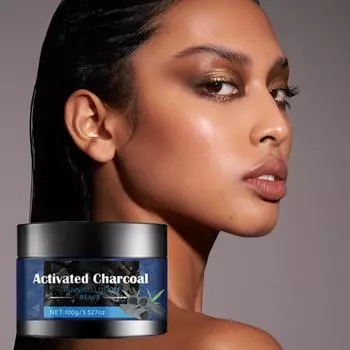 Лосьон для загара с активированным углем и медью, увлажняющий для тела, универсальный увлажняющий 100 г One Size чёрный