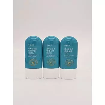 Лосьон-гель для загара Plant Nara Oxygen Water Light 60 мл 1+1, 3 шт.