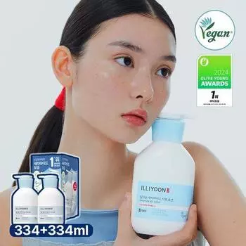 Лосьон Illiyoon Ceramide Ato 334 мл*2 334ml 2 pack plan
