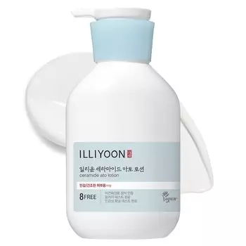 Лосьон Illiyoon Ceramide Ato 350 мл Гипоаллергенный лосьон для тела Чувствительная кожа Сухая кожа Увлажняющий уход Корейская косметика [Официальный Illiyoon]