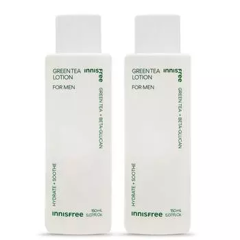 Лосьон Innisfree Green Tea для мужчин, 150 мл, 2 шт.