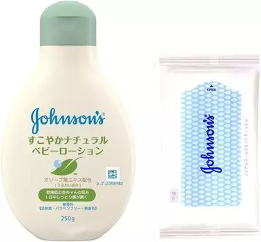Лосьон Johnson Baby Johnson Healthy Natural 250 г с бонусом