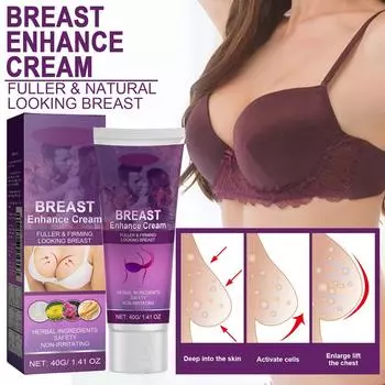 Лосьон премиум-класса для увеличения груди — натуральная укрепляющая и подтягивающая смесь для более полной и упругой груди — обогащен травяными экстрактами и экстрактами жизненно важных растений