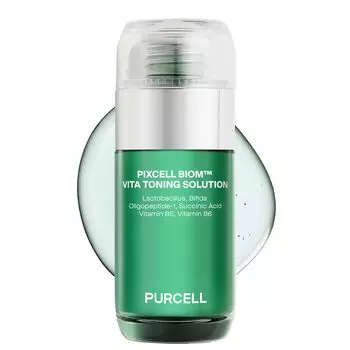 Лосьон-тоник PURCELL Pixel Biome Bitter Toning Solution, отшелушивающий лосьон, увлажняющий, 120 мл, японский оригинальный продукт
